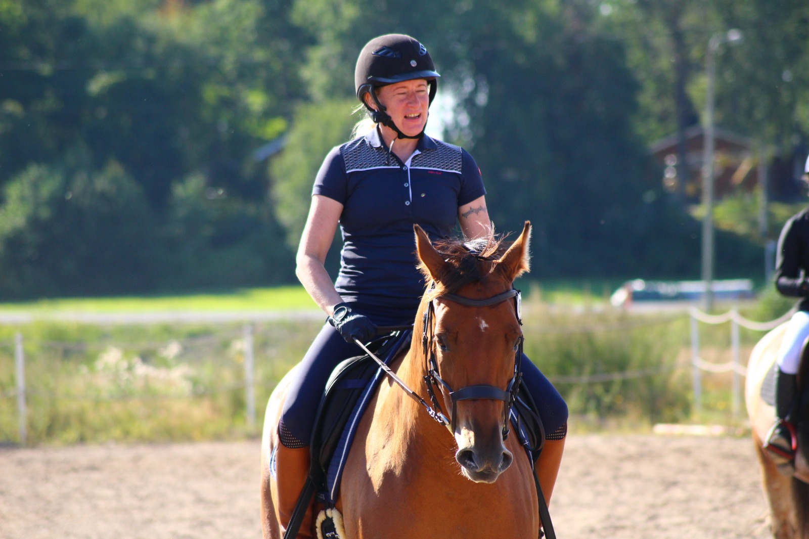 Katja Ståhl löysi hevosista turvan